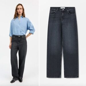 Skall Maddy Straight Jeans Black